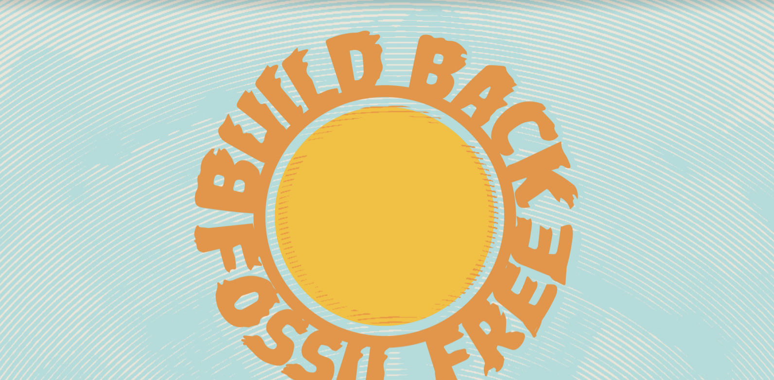 Build back fossil free around a sun